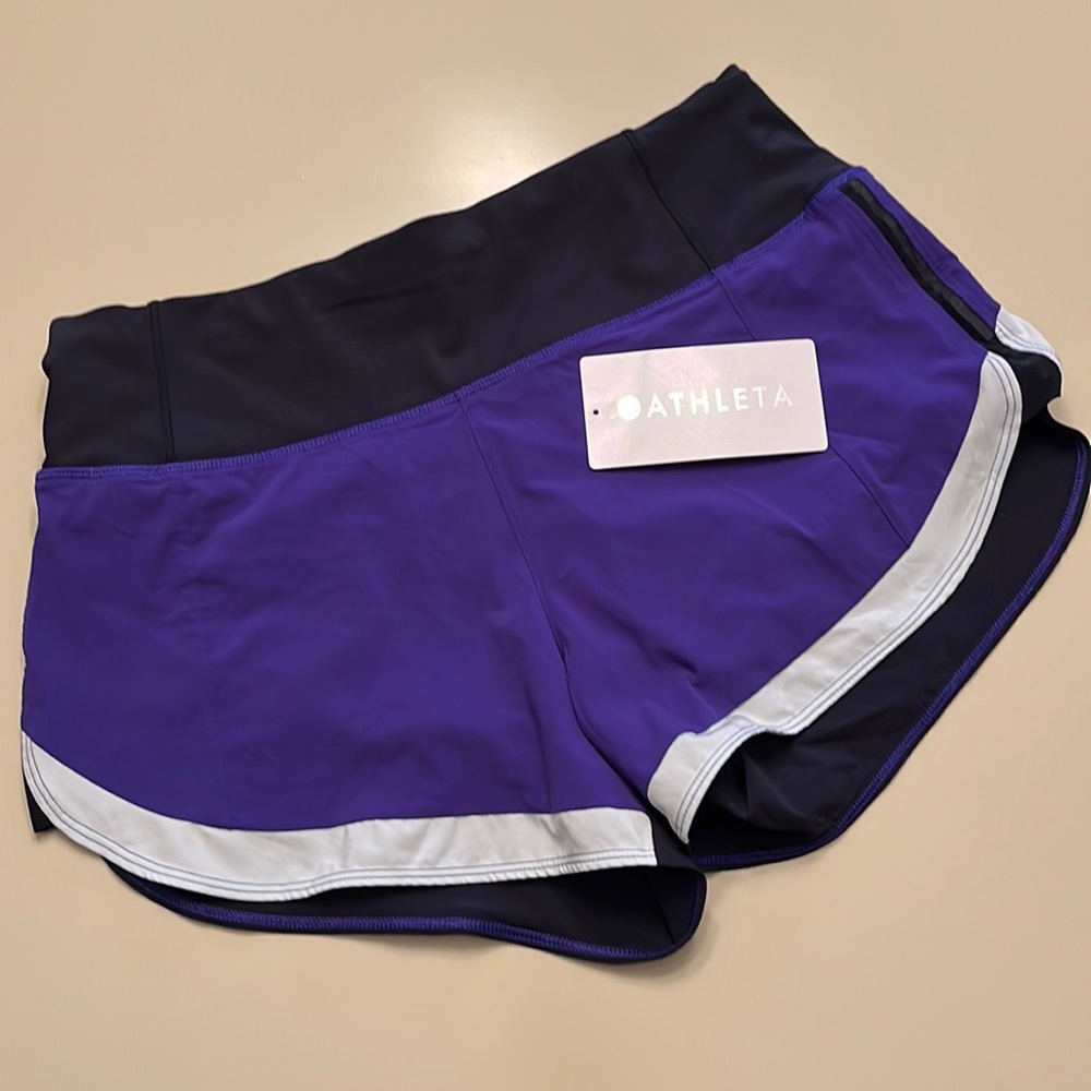 Athleta Running Free Colorblock 3.5” Short-SML